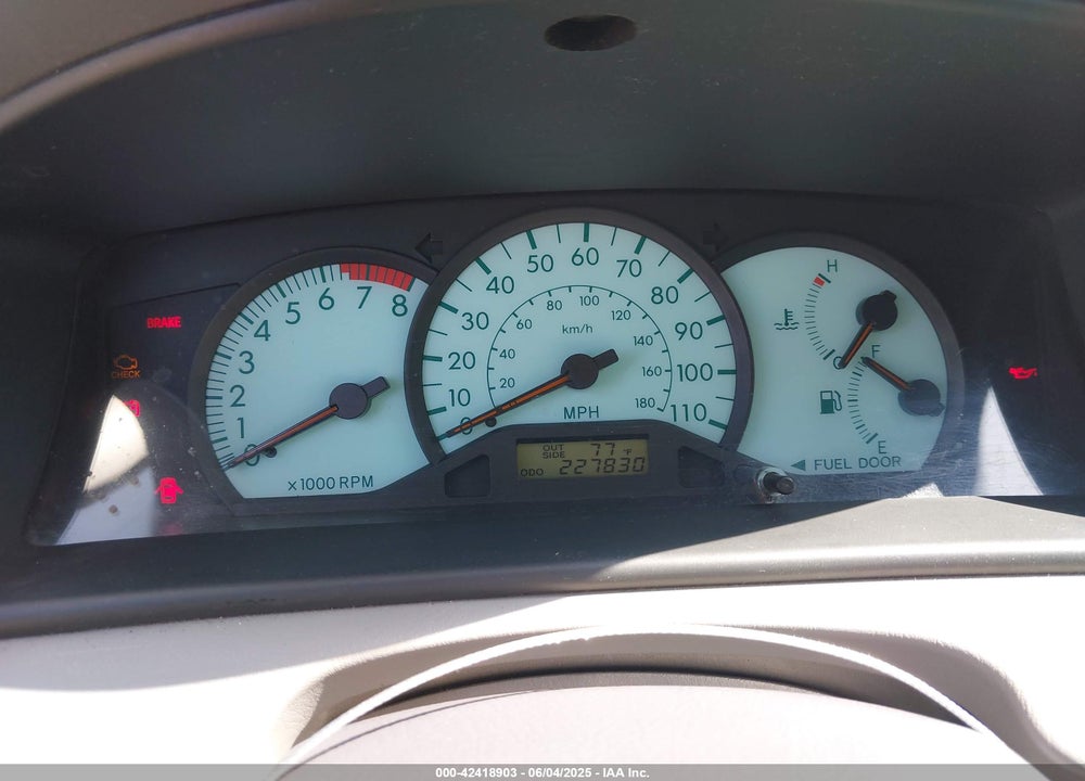 2003 TOYOTA COROLLA LE VIN: JTDBR32E830029436