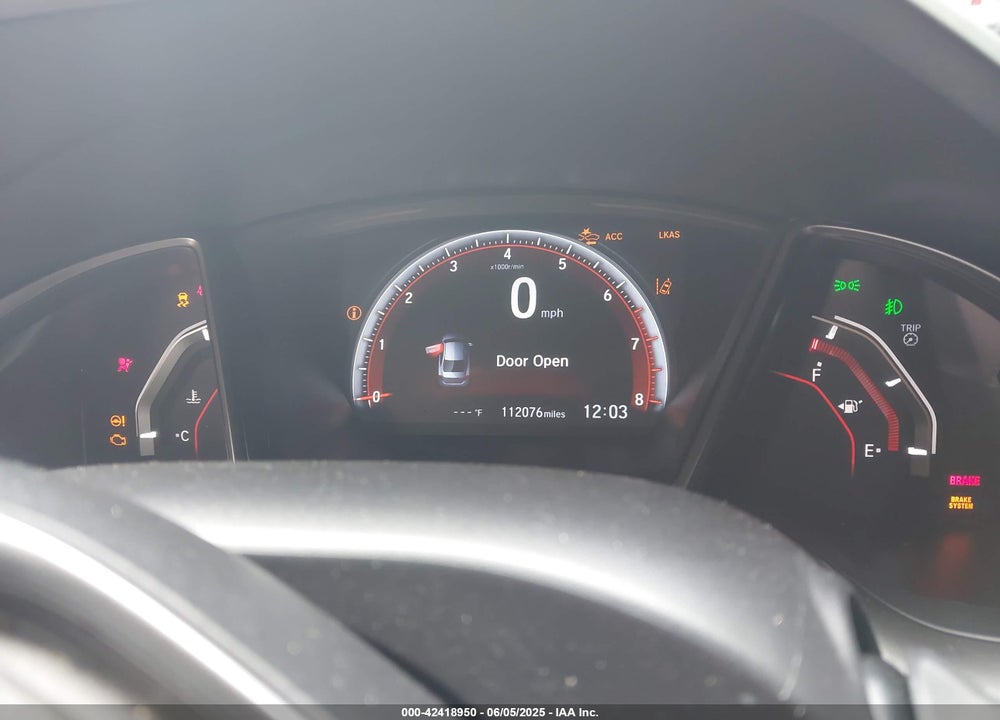 2020 HONDA CIVIC VIN: 2HGFC1E54LH704456