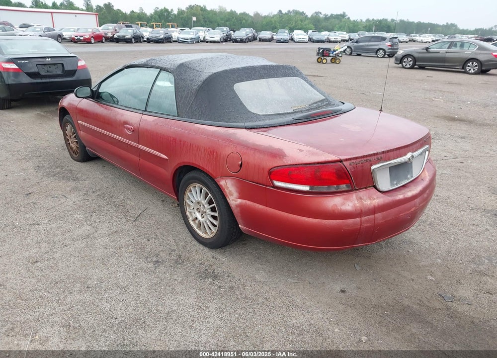 2004 CHRYSLER SEBRING LXI VIN: 1C3EL55R14N253553