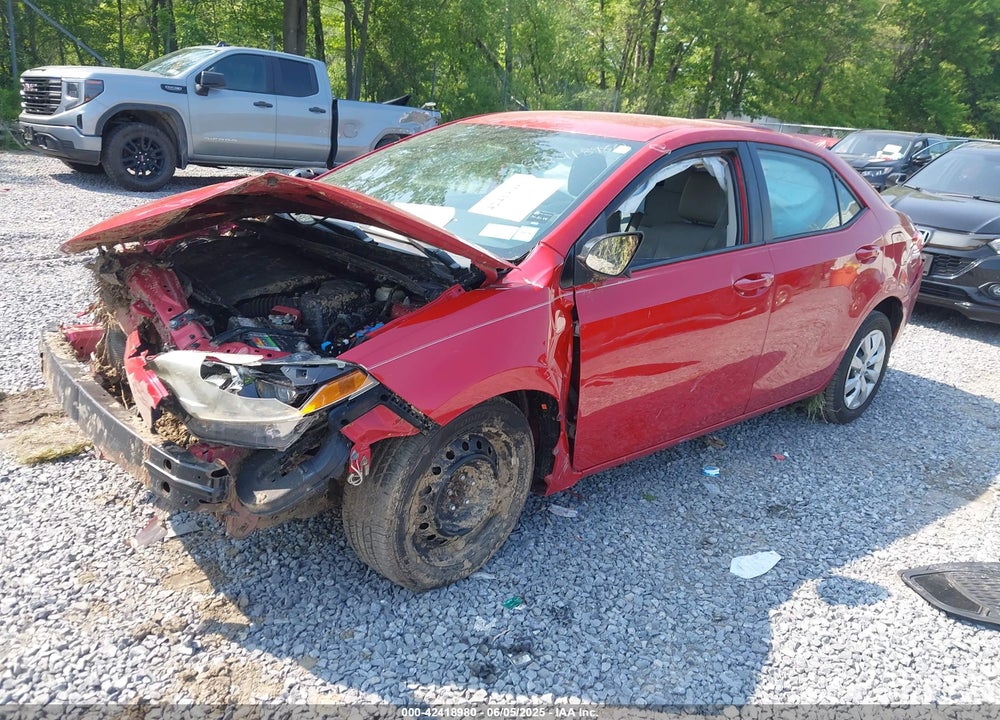 2015 TOYOTA COROLLA LE VIN: 2T1BURHE6FC384477