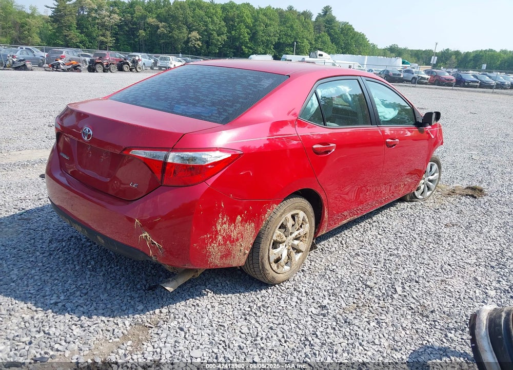 2015 TOYOTA COROLLA LE VIN: 2T1BURHE6FC384477