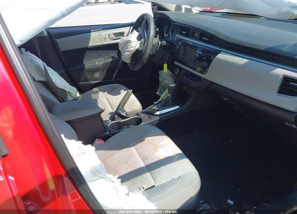 2015 TOYOTA COROLLA LE VIN: 2T1BURHE6FC384477