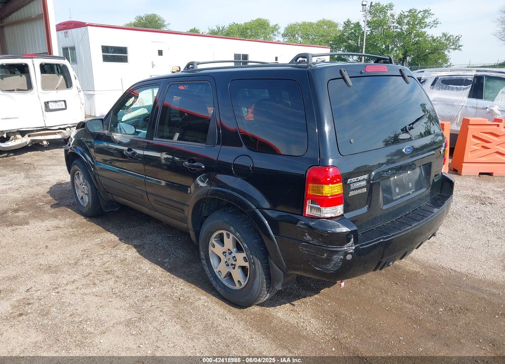 2005 FORD ESCAPE LIMITED VIN: 1FMYU94175KB42352