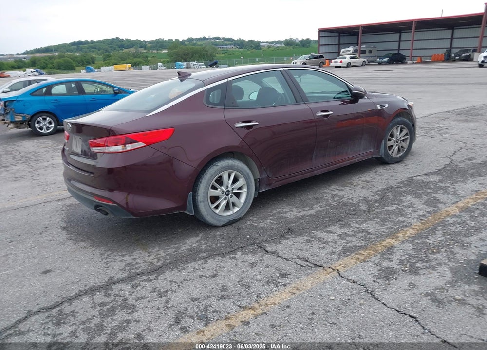 2016 KIA OPTIMA VIN: 5XXGT4L36GG120395