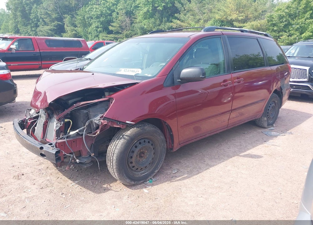 2009 TOYOTA SIENNA CE/LE VIN: 5TDZK23C79S246010