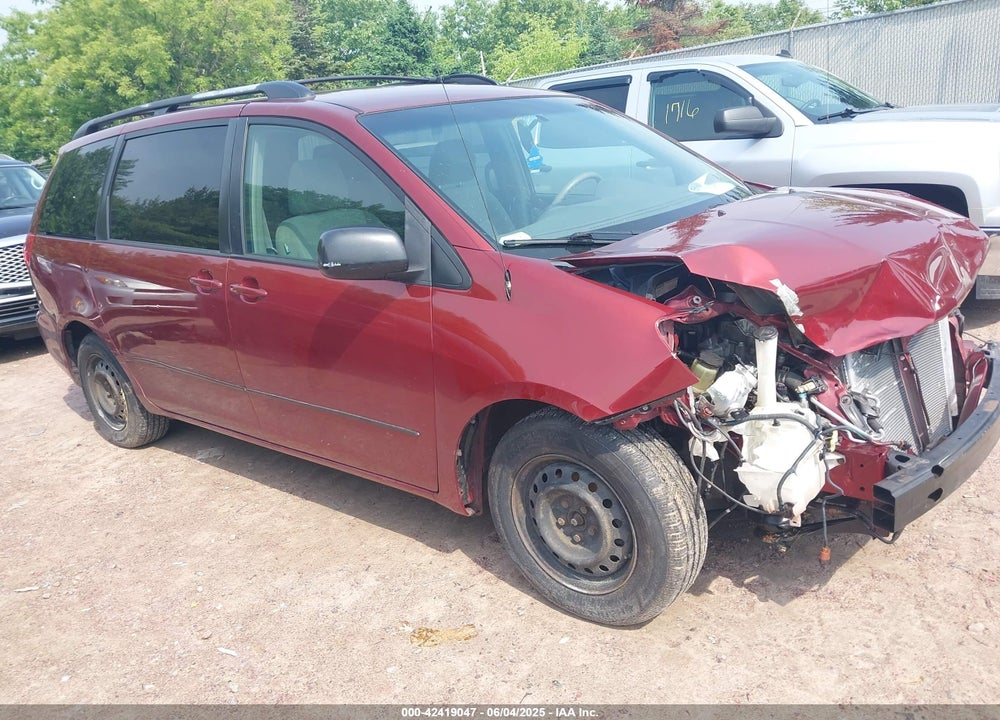 2009 TOYOTA SIENNA CE/LE VIN: 5TDZK23C79S246010