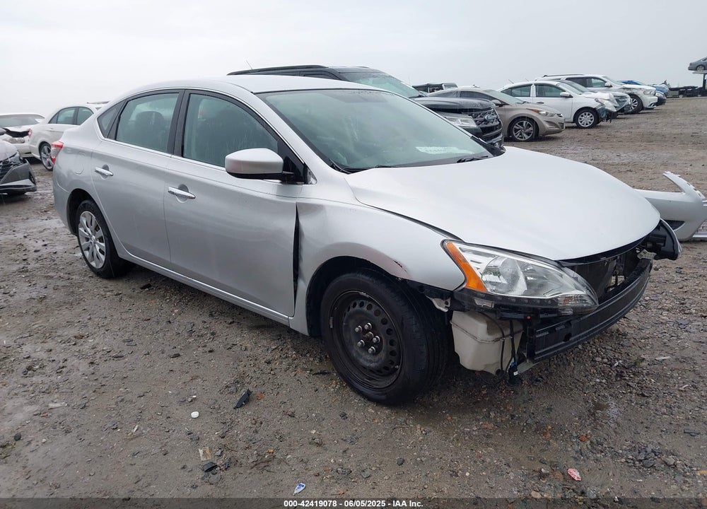 2014 NISSAN SENTRA SV VIN: 3N1AB7AP8EY252484