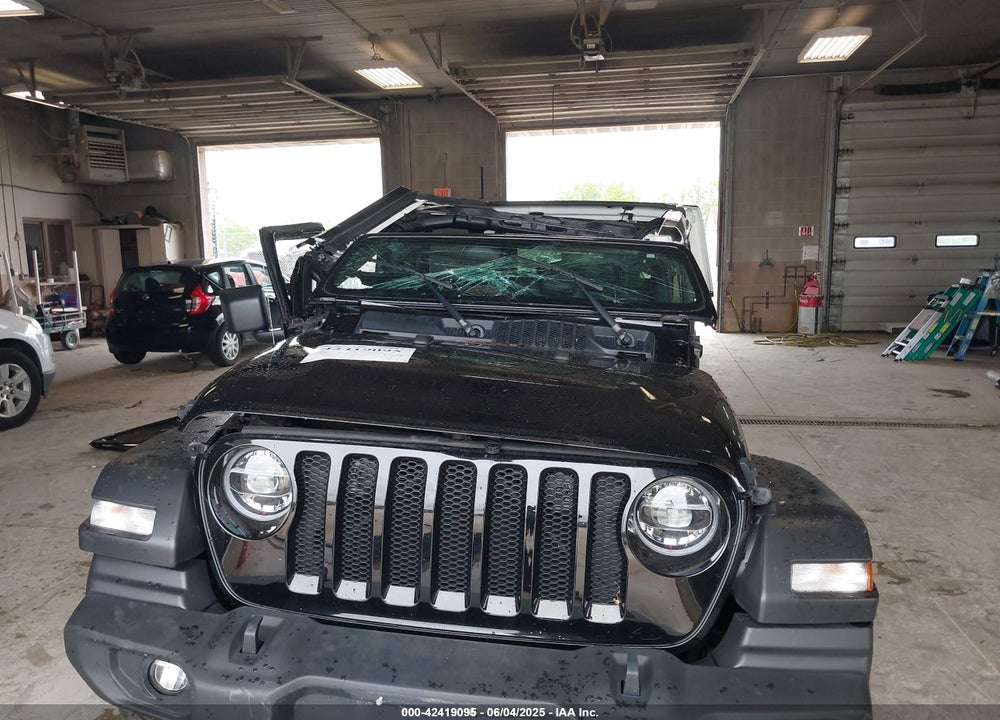 2021 JEEP WRANGLER UNLIMITED VIN: 1C4HJXDN8MW740087