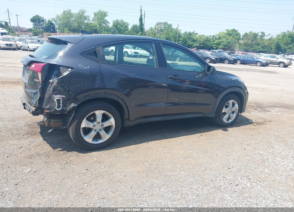 2016 HONDA HR-V VIN: 3CZRU6H36GM710177