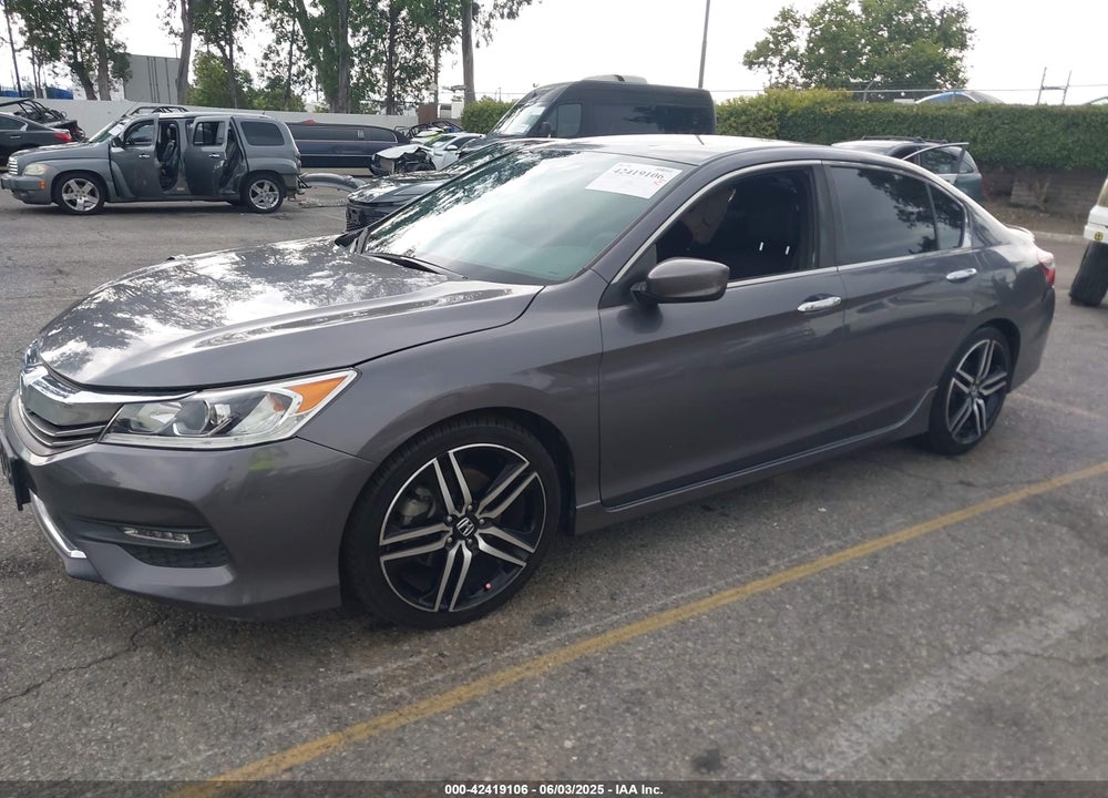 2016 HONDA ACCORD VIN: 1HGCR2F51GA154370