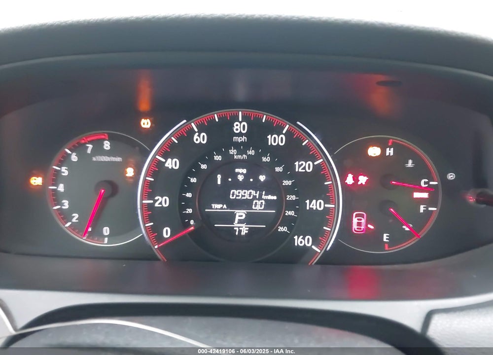 2016 HONDA ACCORD VIN: 1HGCR2F51GA154370