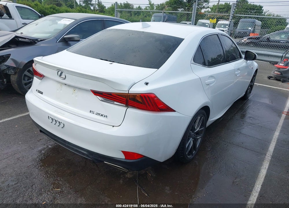 2017 LEXUS IS 200T VIN: JTHBA1D27H5060250
