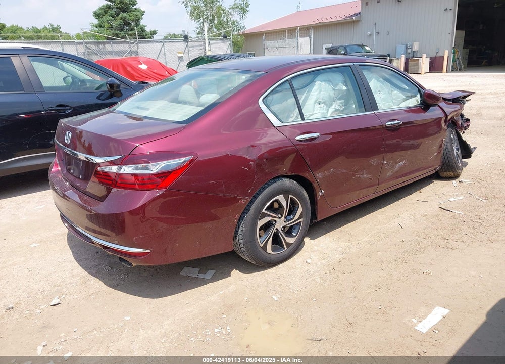 2016 HONDA ACCORD VIN: 1HGCR2F34GA224796
