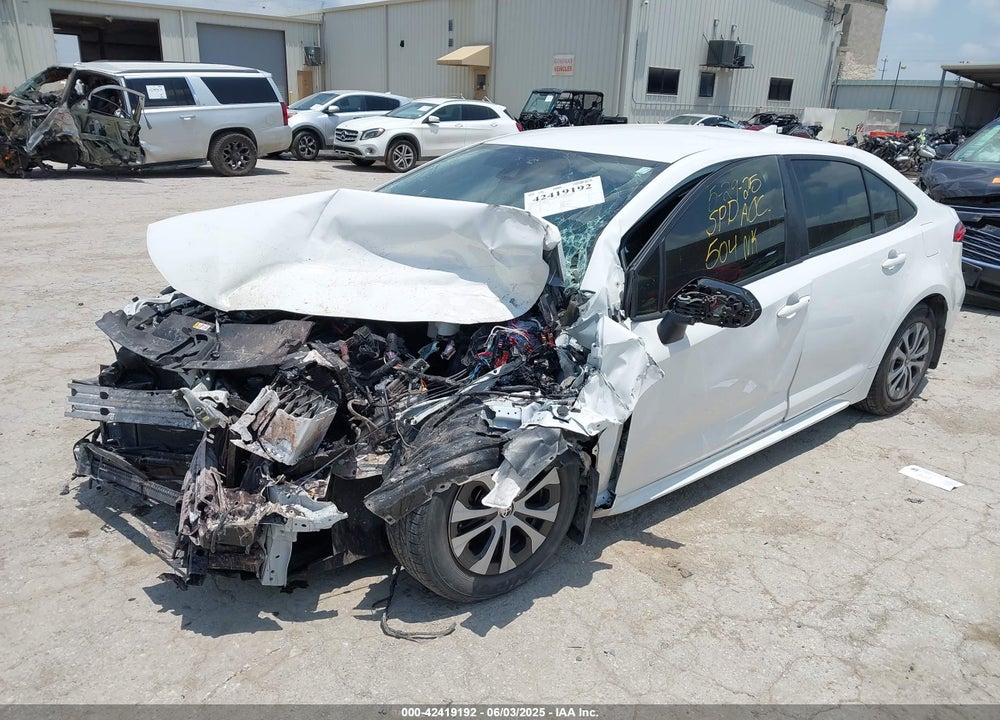2022 TOYOTA COROLLA VIN: JTDEAMDE5NJ040057
