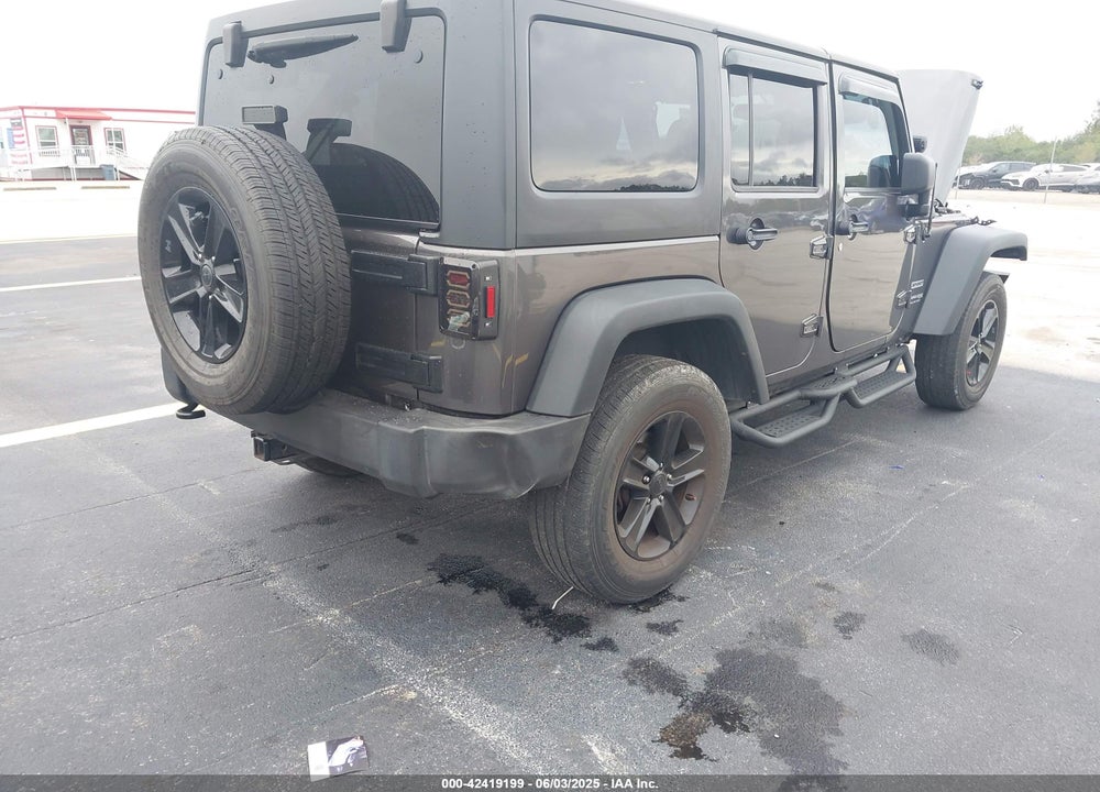 2018 JEEP WRANGLER JK UNLIMITED SPORT S 4X4 VIN: 1C4BJWDG1JL810754