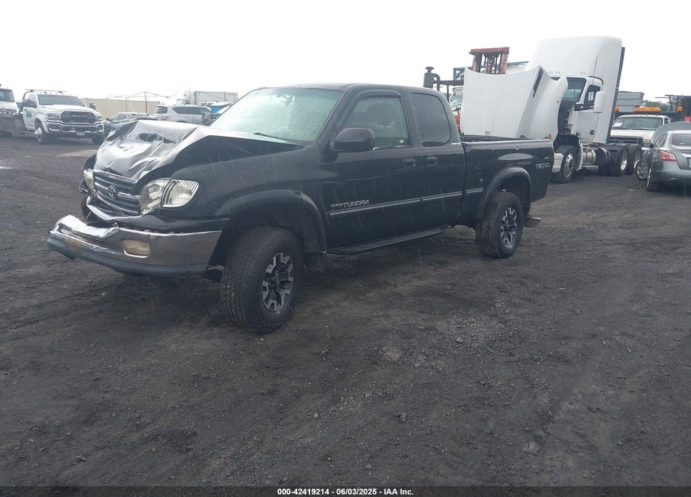 2001 TOYOTA TUNDRA ACCESS CAB LIMITED VIN: 5TBBT48131S129314