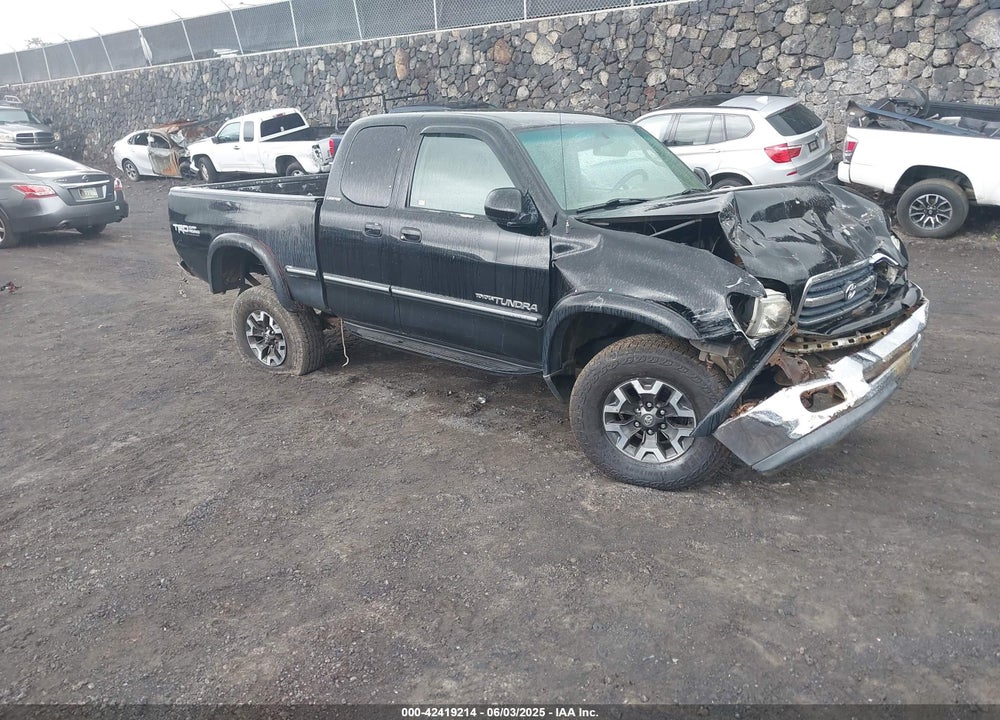 2001 TOYOTA TUNDRA ACCESS CAB LIMITED VIN: 5TBBT48131S129314
