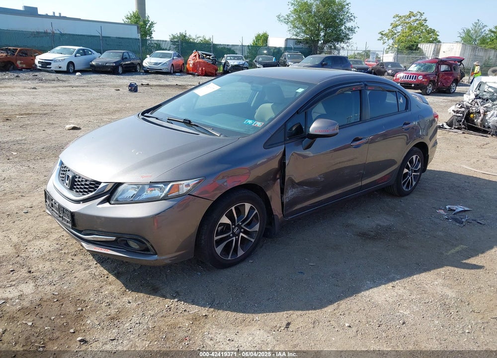 2013 HONDA CIVIC VIN: 19XFB2F54DE086333