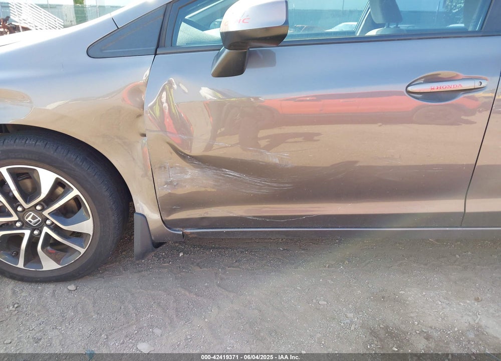 2013 HONDA CIVIC VIN: 19XFB2F54DE086333