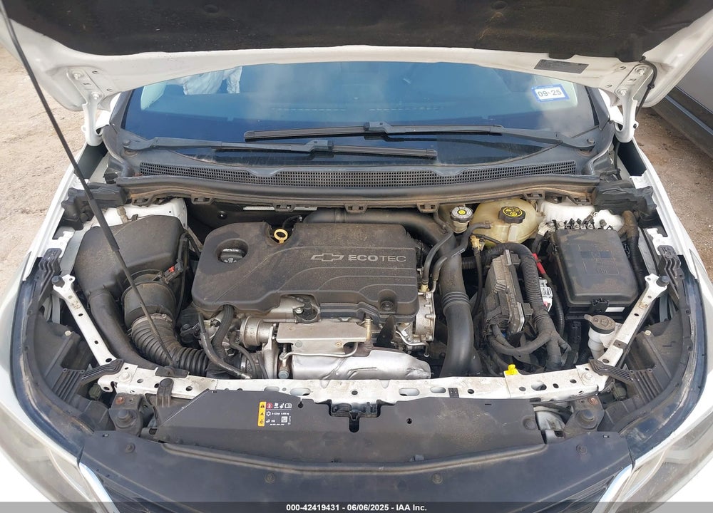 2017 CHEVROLET CRUZE VIN: 3G1BE6SM6HS602590