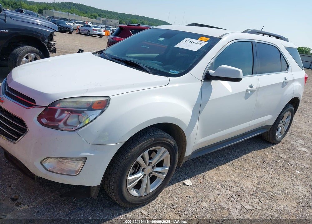 2016 CHEVROLET EQUINOX VIN: 2GNALCEK2G6347586