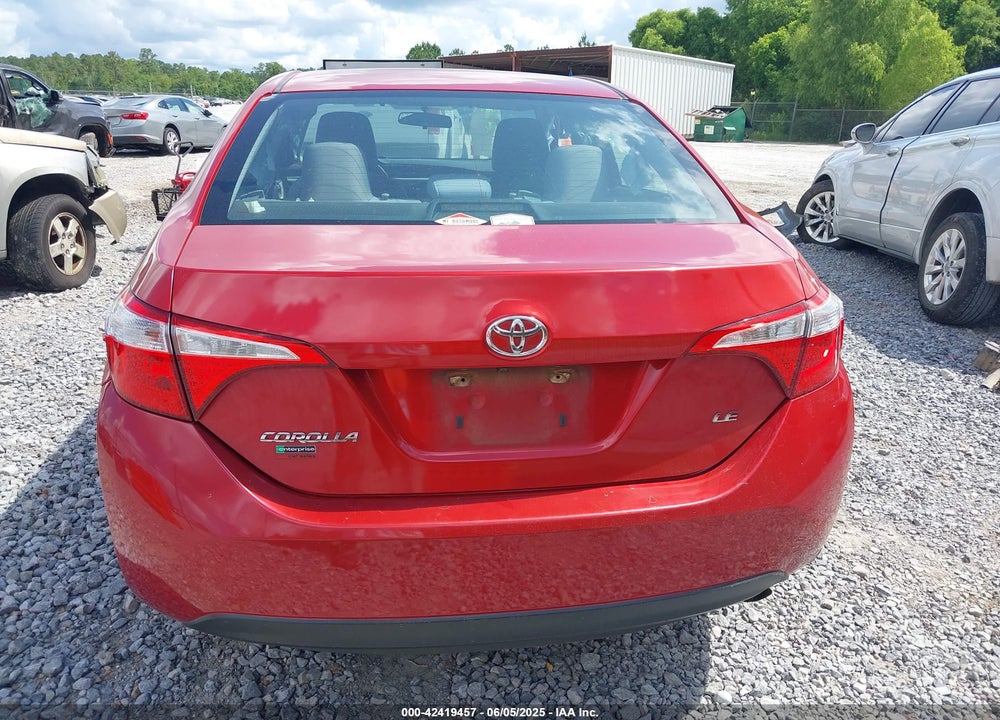 2016 TOYOTA COROLLA VIN: 5YFBURHEXGP473342