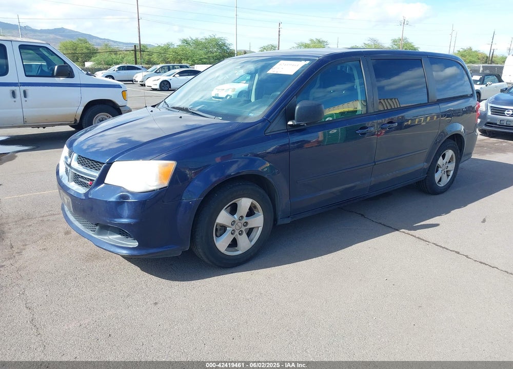 2013 DODGE GRAND CARAVAN SE VIN: 2C4RDGBGXDR683433