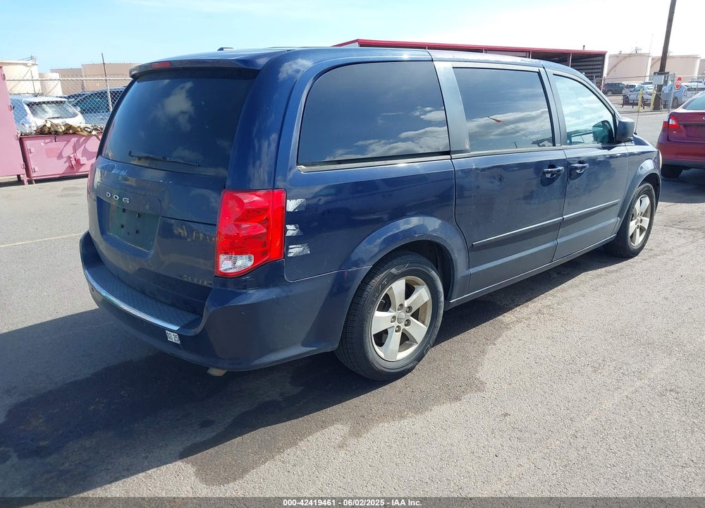 2013 DODGE GRAND CARAVAN SE VIN: 2C4RDGBGXDR683433