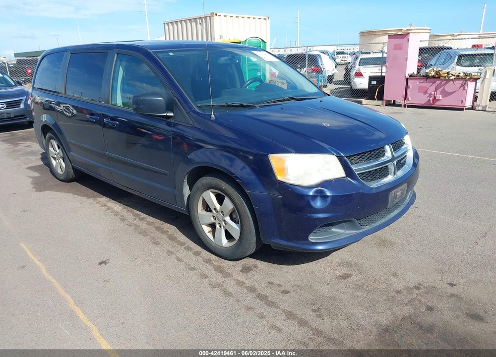 2013 DODGE GRAND CARAVAN SE VIN: 2C4RDGBGXDR683433