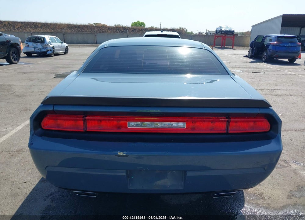 2014 DODGE CHALLENGER SXT VIN: 2C3CDYAG1EH289991