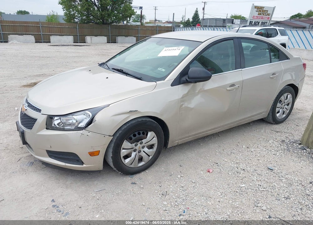 2012 CHEVROLET CRUZE VIN: 1G1PC5SH6C7176156