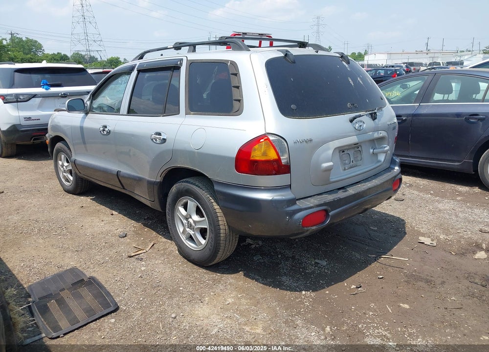 2004 HYUNDAI SANTA FE GLS/LX VIN: KM8SC13E64U618009