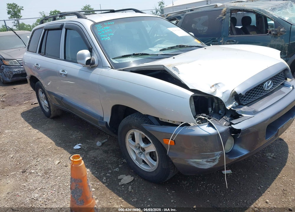 2004 HYUNDAI SANTA FE GLS/LX VIN: KM8SC13E64U618009
