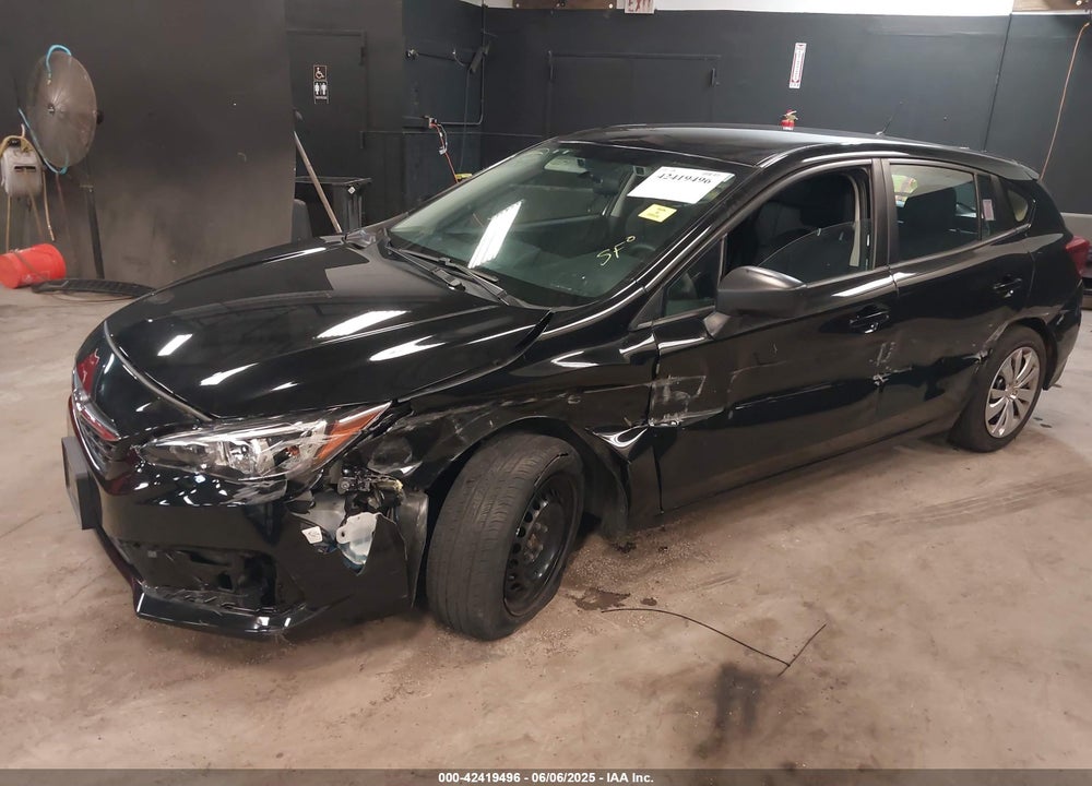 2022 SUBARU IMPREZA VIN: 4S3GTAB66N3711589