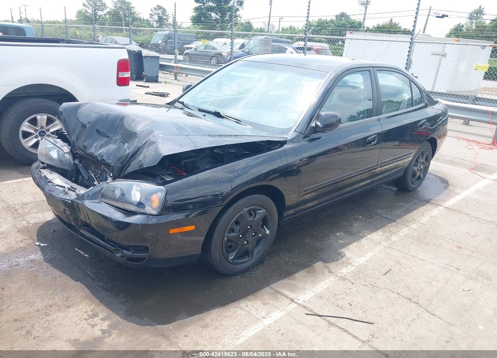 2005 HYUNDAI ELANTRA GLS/GT VIN: KMHDN46D25U130961