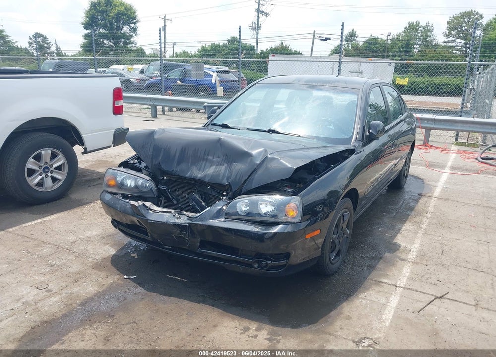 2005 HYUNDAI ELANTRA GLS/GT VIN: KMHDN46D25U130961