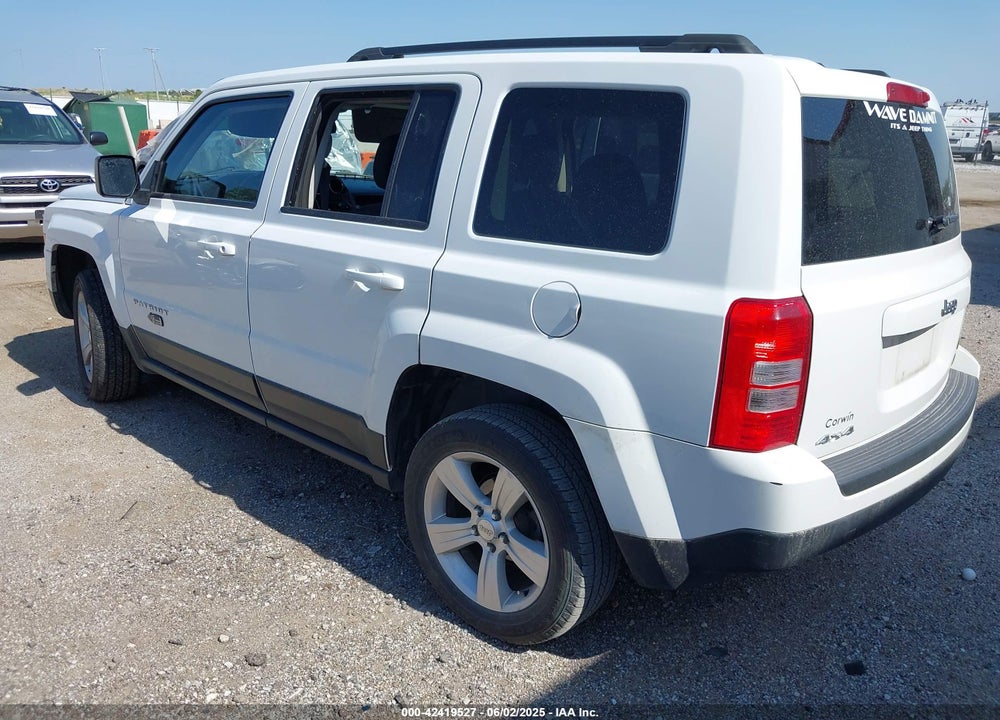 2016 JEEP PATRIOT VIN: 1C4NJRFB8GD632571