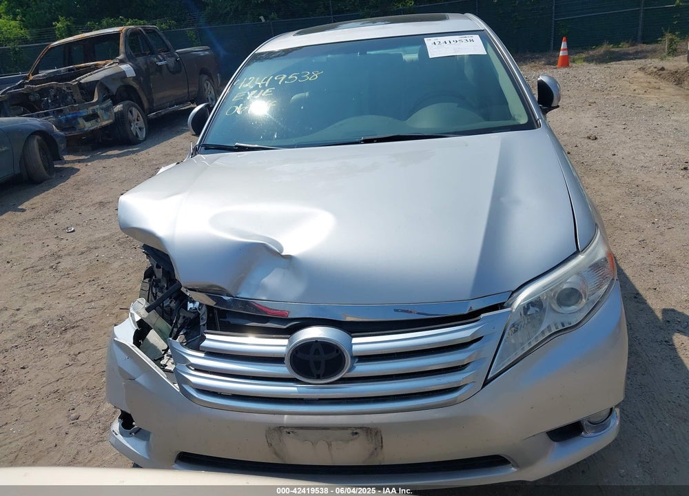 2011 TOYOTA AVALON LIMITED VIN: 4T1BK3DB2BU433519