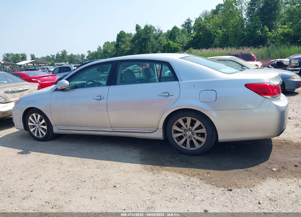 2011 TOYOTA AVALON LIMITED VIN: 4T1BK3DB2BU433519