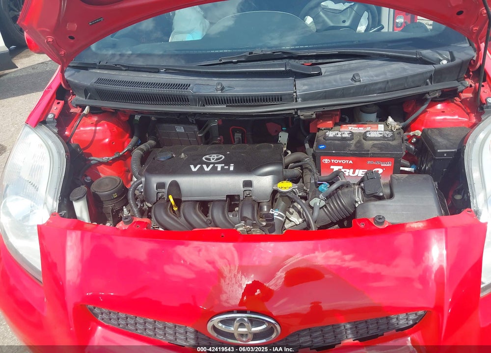 2011 TOYOTA YARIS VIN: JTDKT4K33B5342496