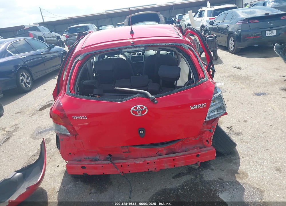 2011 TOYOTA YARIS VIN: JTDKT4K33B5342496