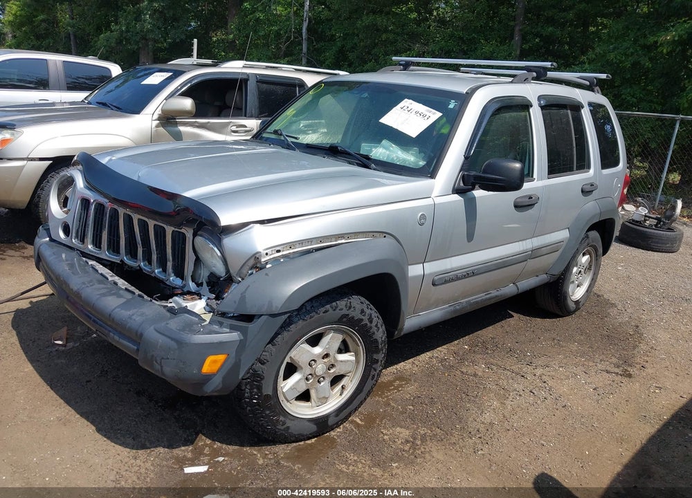 2006 JEEP LIBERTY VIN: 1J4GL48K76W253514
