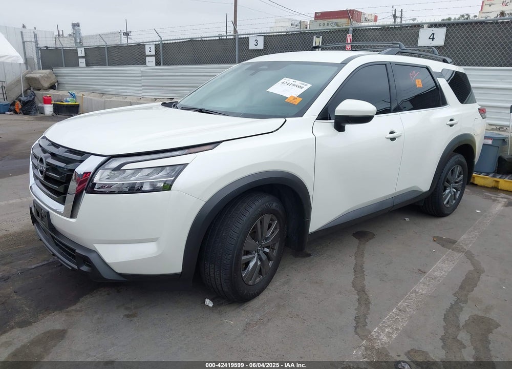 2022 NISSAN PATHFINDER VIN: 5N1DR3BA8NC262655