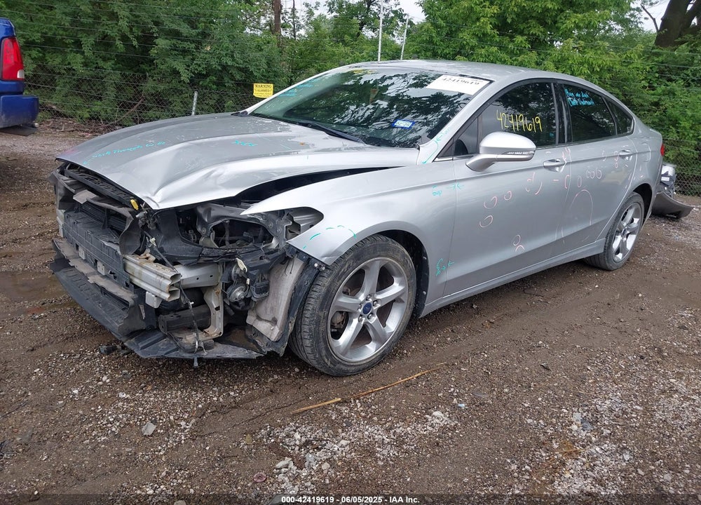 2016 FORD FUSION VIN: 3FA6P0H99GR269400