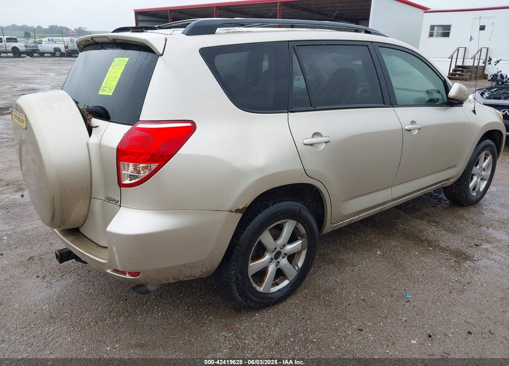 2008 TOYOTA RAV4 LIMITED VIN: JTMBD31V086071135