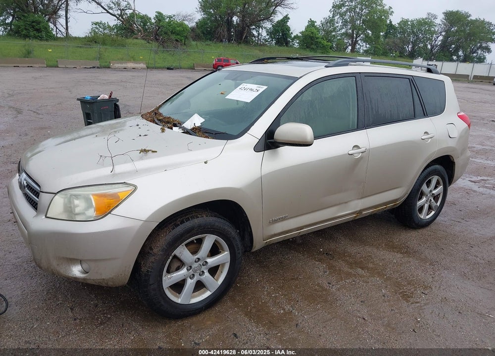 2008 TOYOTA RAV4 LIMITED VIN: JTMBD31V086071135