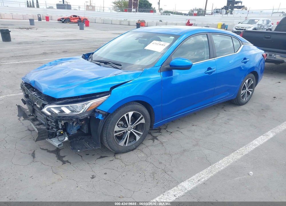 2022 NISSAN SENTRA VIN: 3N1AB8CV1NY317998