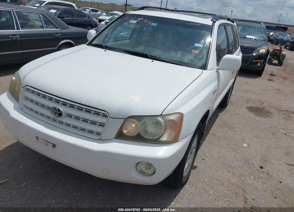 2002 TOYOTA HIGHLANDER LIMITED V6 VIN: JTEGF21A120058276