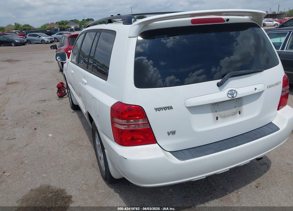 2002 TOYOTA HIGHLANDER LIMITED V6 VIN: JTEGF21A120058276