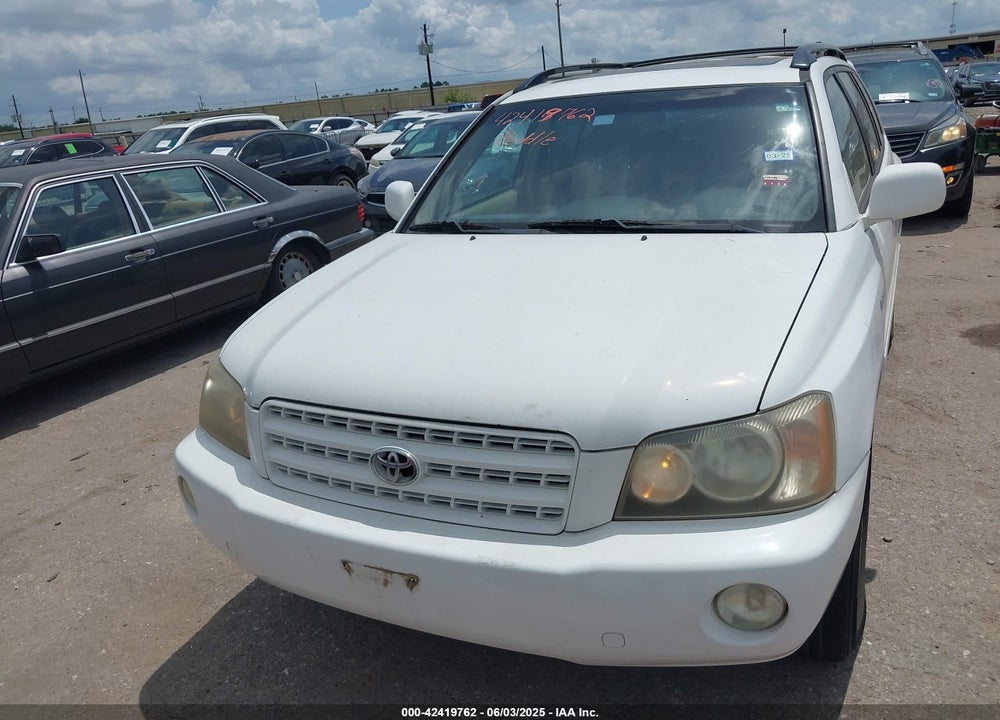 2002 TOYOTA HIGHLANDER LIMITED V6 VIN: JTEGF21A120058276